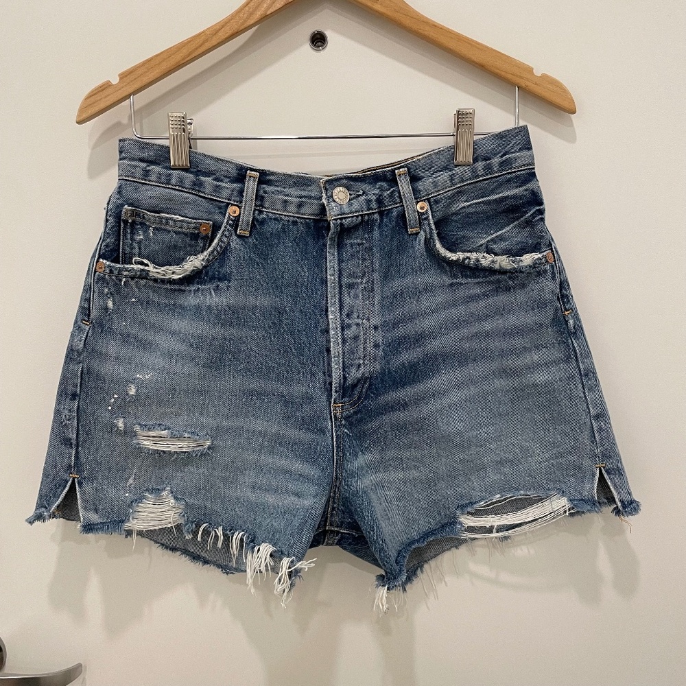 Agolde Dee Shorts, Size 29, in Riccochet